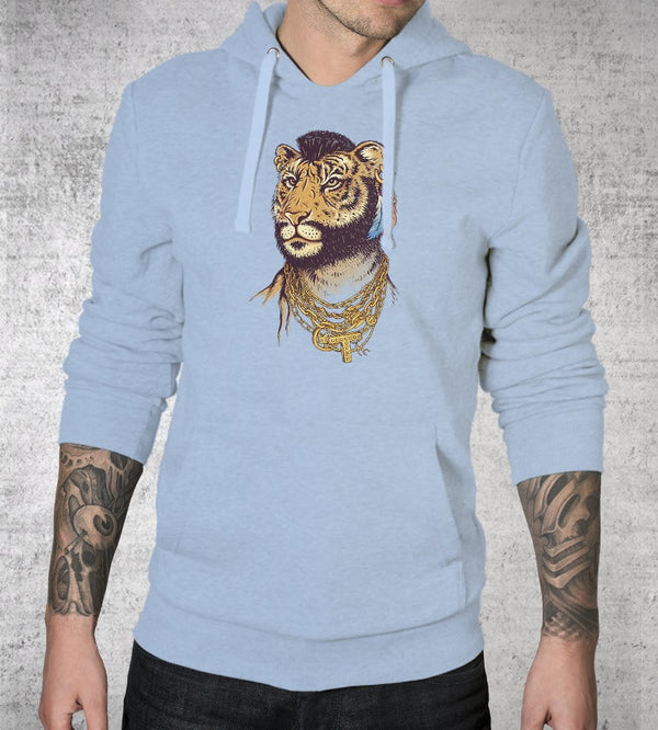 Mr Tiger Hoodies by Enkel Dika - Pixel Empire