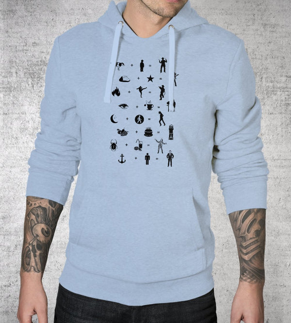 Who Needs Words Hoodies by Grant Shepley - Pixel Empire