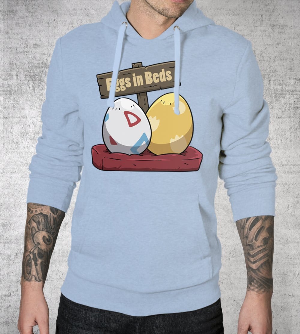 Eggs in Beds Hoodies by Dobbs - Pixel Empire