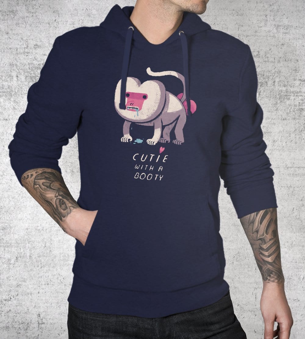 Cutie With A Bootie Hoodies by Louis Roskosch - Pixel Empire