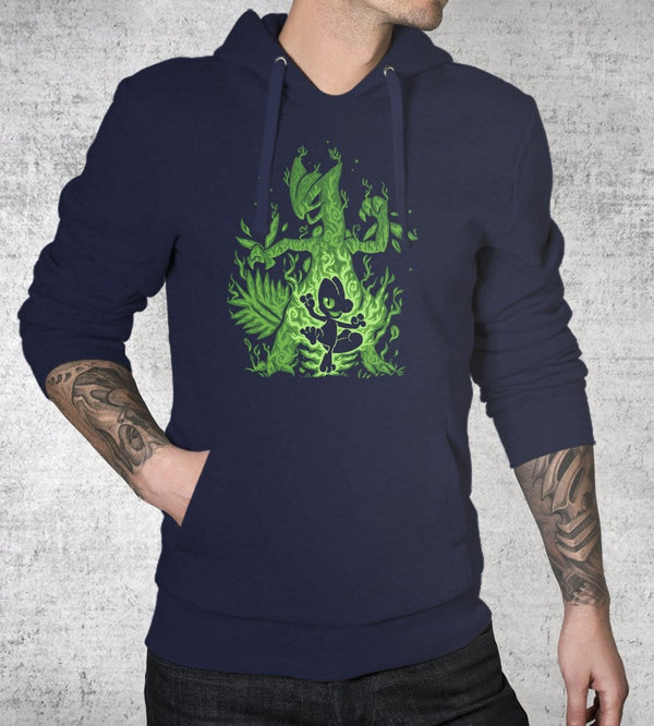 The Grass Lizard Within Hoodies by Techranova - Pixel Empire