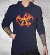 The Fire Dragon Within Hoodies by Techranova - Pixel Empire