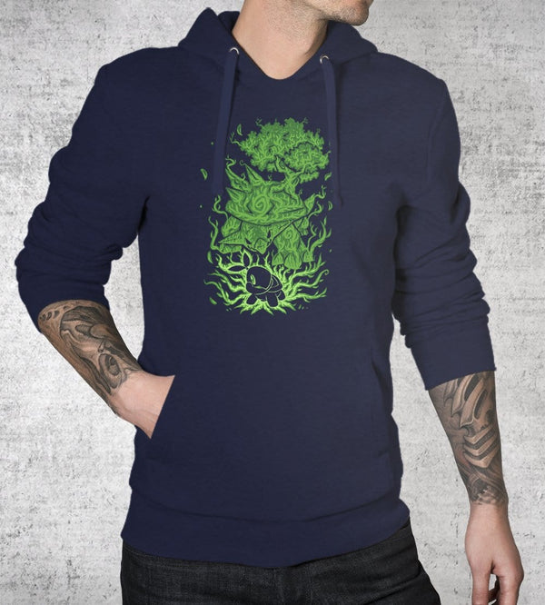 The Grass Turtle Within Hoodies by Techranova - Pixel Empire