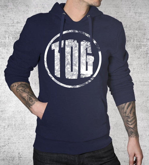 Tear of Grace Logo Grunge Hoodies by Tear of Grace - Pixel Empire