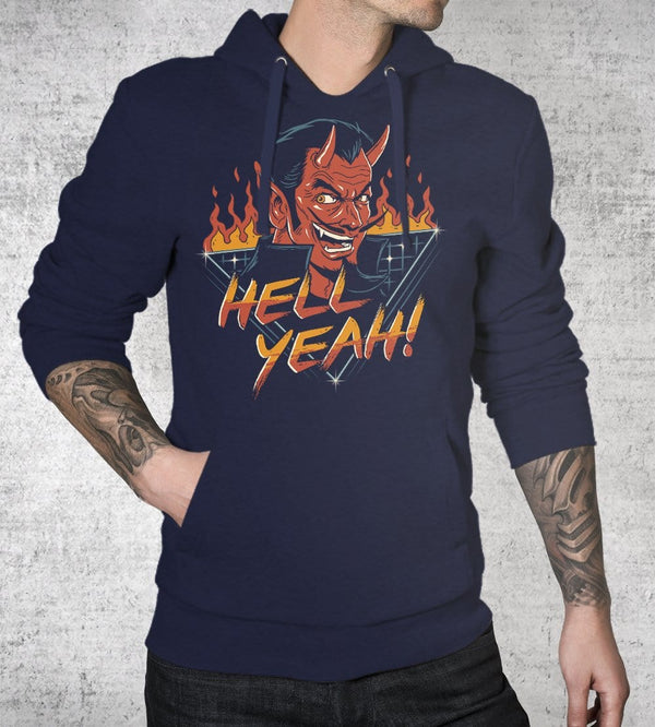 Hell Yeah! Hoodies by Vincent Trinidad - Pixel Empire