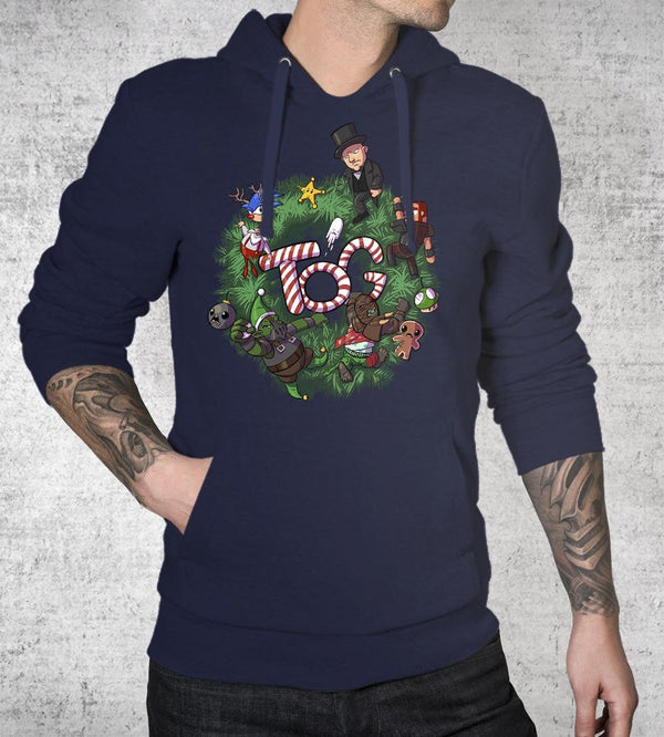 Christmas Wreathe Hoodies by Tear of Grace - Pixel Empire