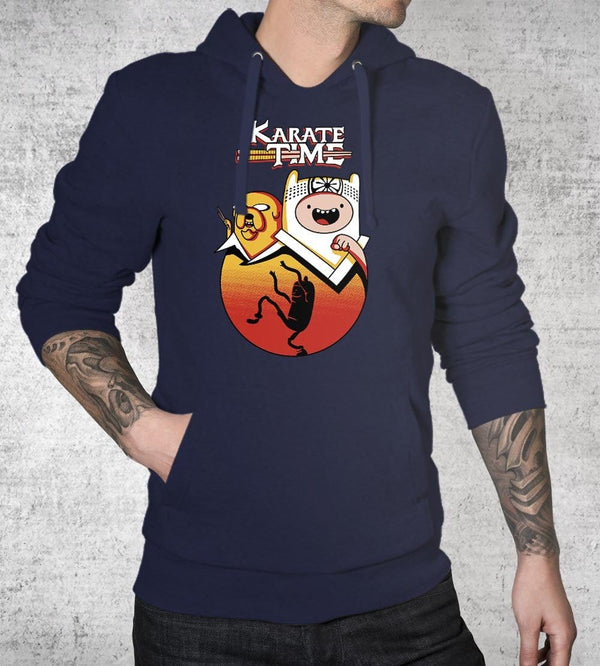 Karate Time Hoodies by Olipop - Pixel Empire