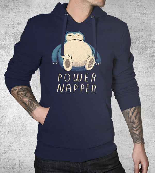 Power Napper Hoodies by Louis Roskosch - Pixel Empire