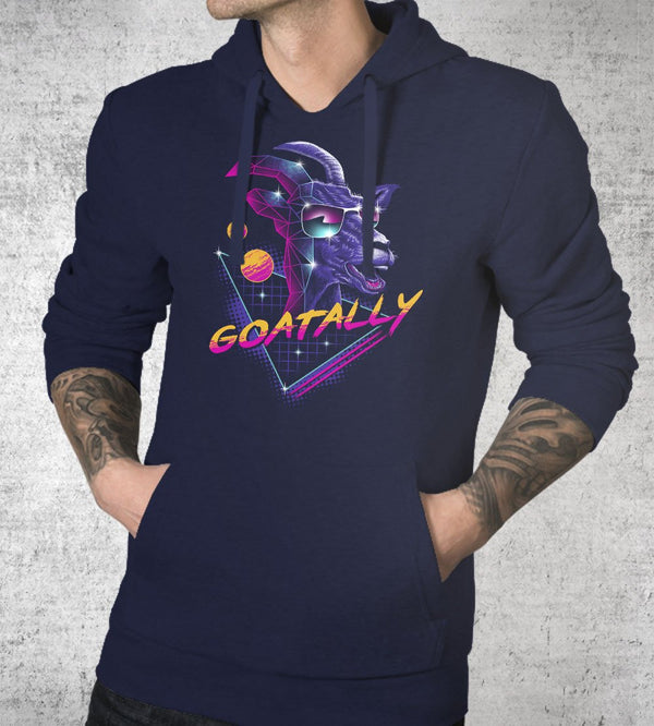 Goatally Hoodies by Vincent Trinidad - Pixel Empire