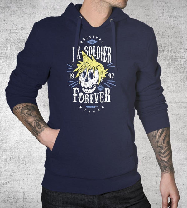 Ex-soldier Forever Hoodies by Olipop - Pixel Empire