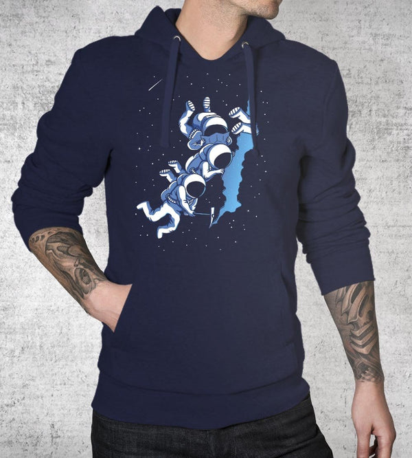 The Outside World Hoodies by Elia Colombo - Pixel Empire