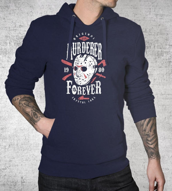 Murderer Forever Hoodies by Olipop - Pixel Empire