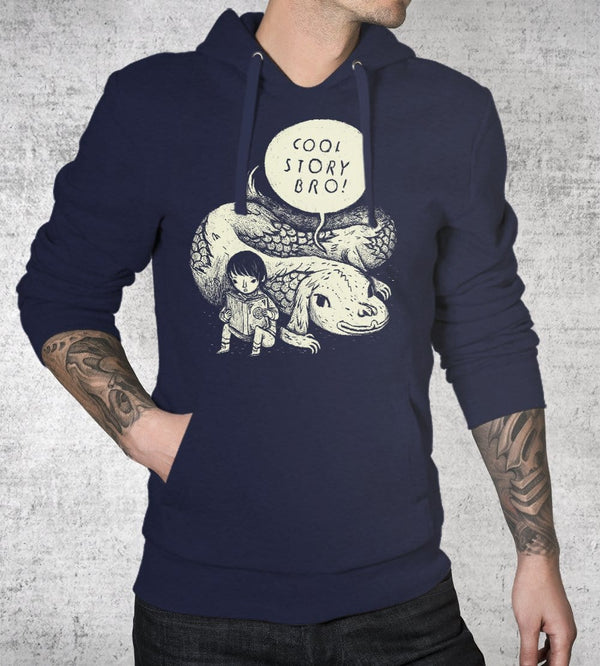 Cool Story Bro Hoodies by Louis Roskosch - Pixel Empire