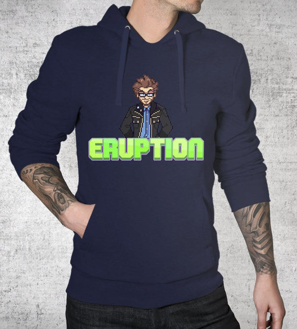 Austin Eruption Logo Hoodies by Austin Eruption - Pixel Empire