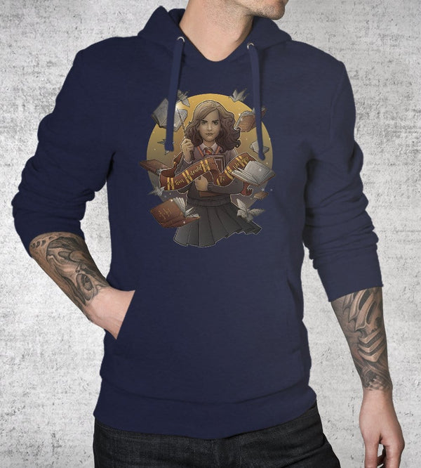 The Magic Of Books Hoodies by Saqman - Pixel Empire