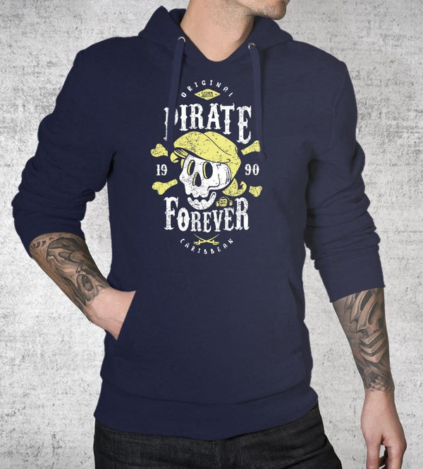 Pirate Forever Hoodies by Olipop - Pixel Empire