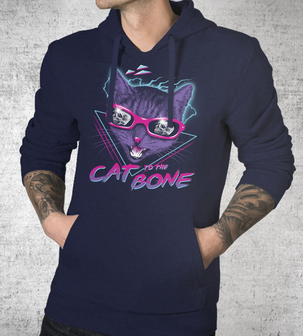 Cat to the Bone Hoodies by Vincent Trinidad - Pixel Empire