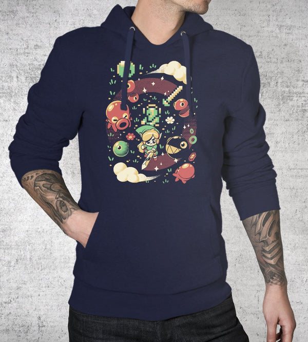 Link's Awakening Hoodies by Ilustrata - Pixel Empire