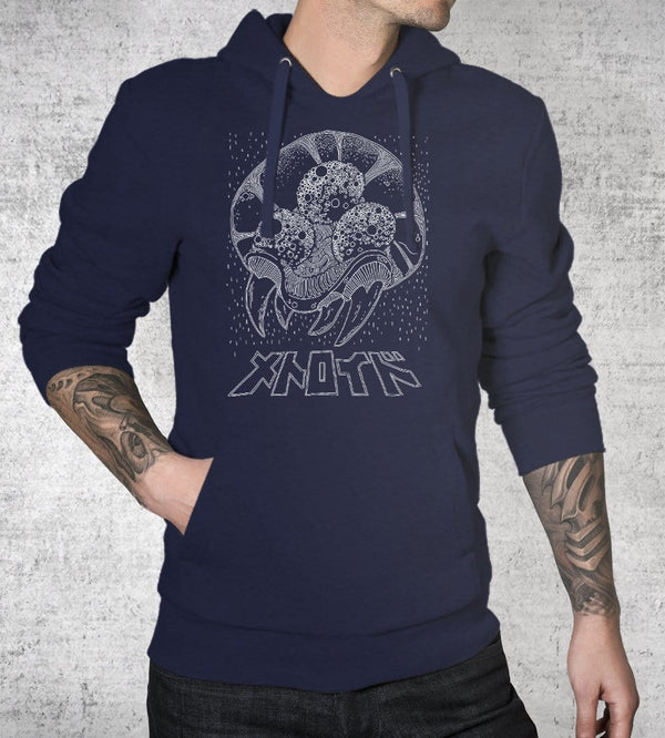 Space Parasite Hoodies by Ronan Lynam - Pixel Empire