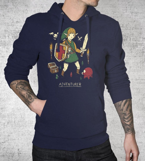 Adventurer Hoodies by Louis Roskosch - Pixel Empire