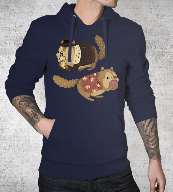 Rescue Chipmunks Hoodies by Louis Roskosch - Pixel Empire