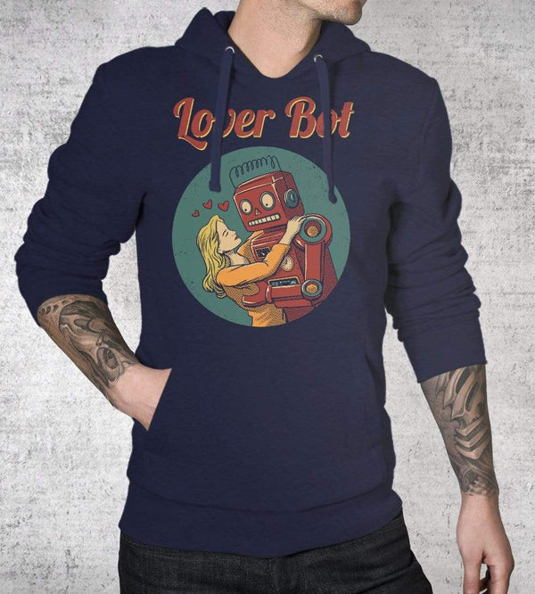 Lover Bot Hoodies by Vincent Trinidad - Pixel Empire