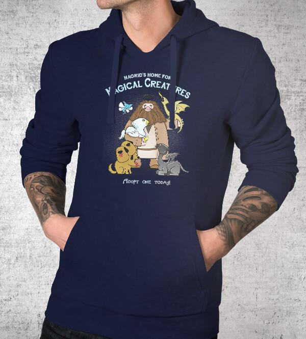 Hagrid's Home For Magical Creatures Hoodies by Anna-Maria Jung - Pixel Empire