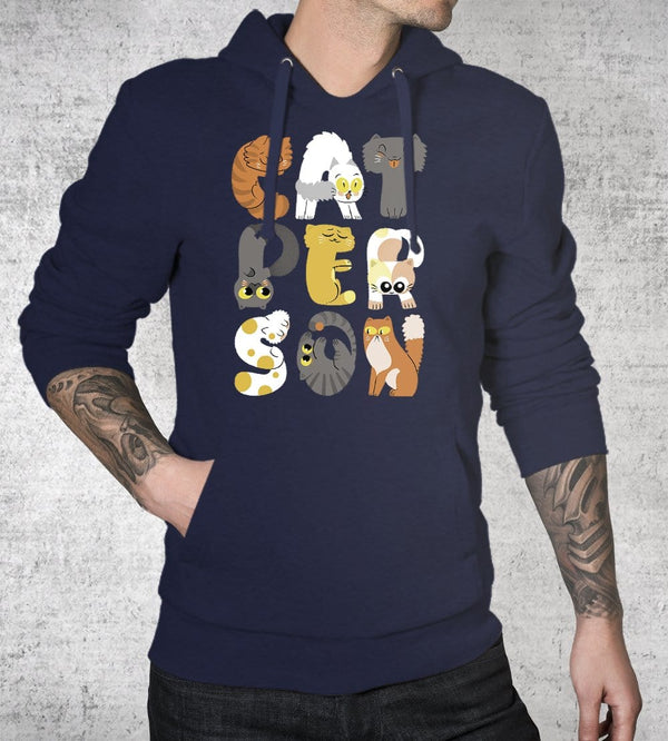 Cat Person Hoodies by Anna-Maria Jung - Pixel Empire