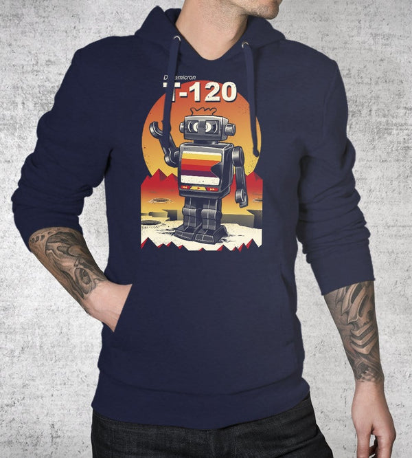Vhs Bot Hoodies by Vincent Trinidad - Pixel Empire