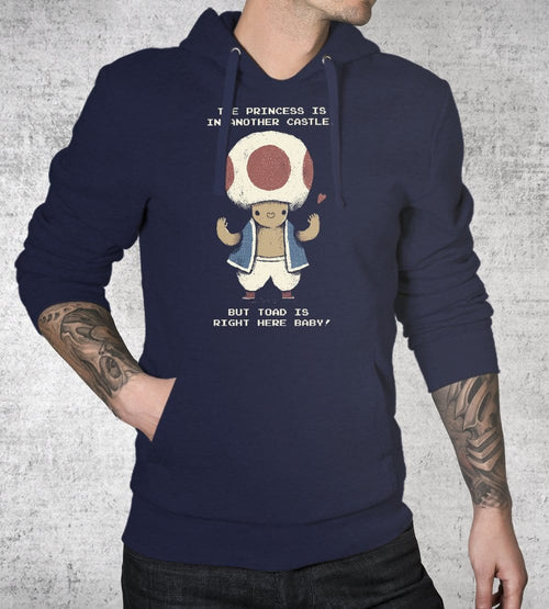 Toad Reprint Unisex Hooded Sweatshirt - Basic by Pixel Empire - Pixel Empire