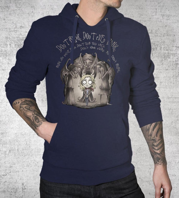 Don't Blink Hoodies by Saqman - Pixel Empire