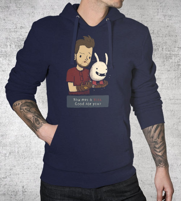 You Met A Yeth Hoodies by Antdude - Pixel Empire