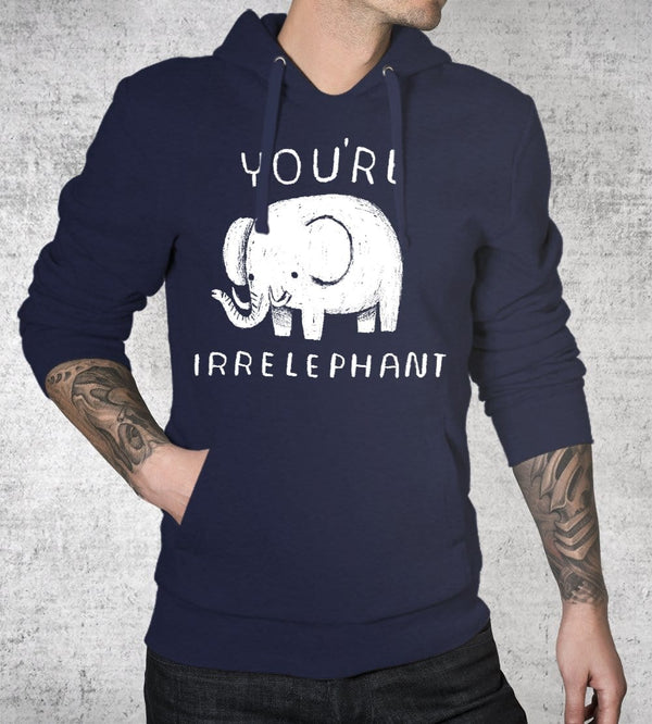 Irrelephant Hoodies by Louis Roskosch - Pixel Empire