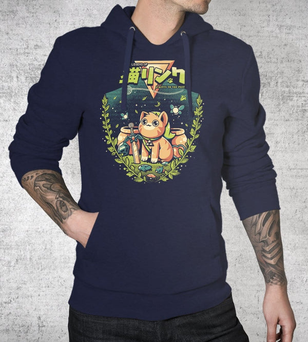 A Kitty To The Past Hoodies by Ilustrata - Pixel Empire