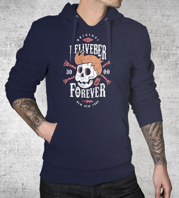 Deliverer Forever Hoodies by Olipop - Pixel Empire