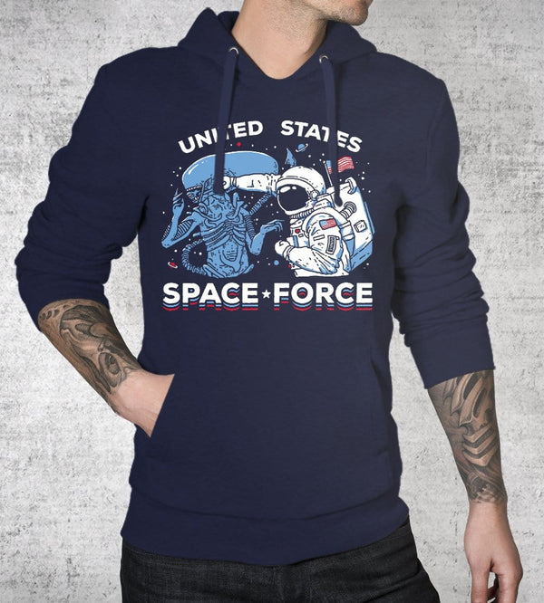 Space Force Hoodies by Ronan Lynam - Pixel Empire