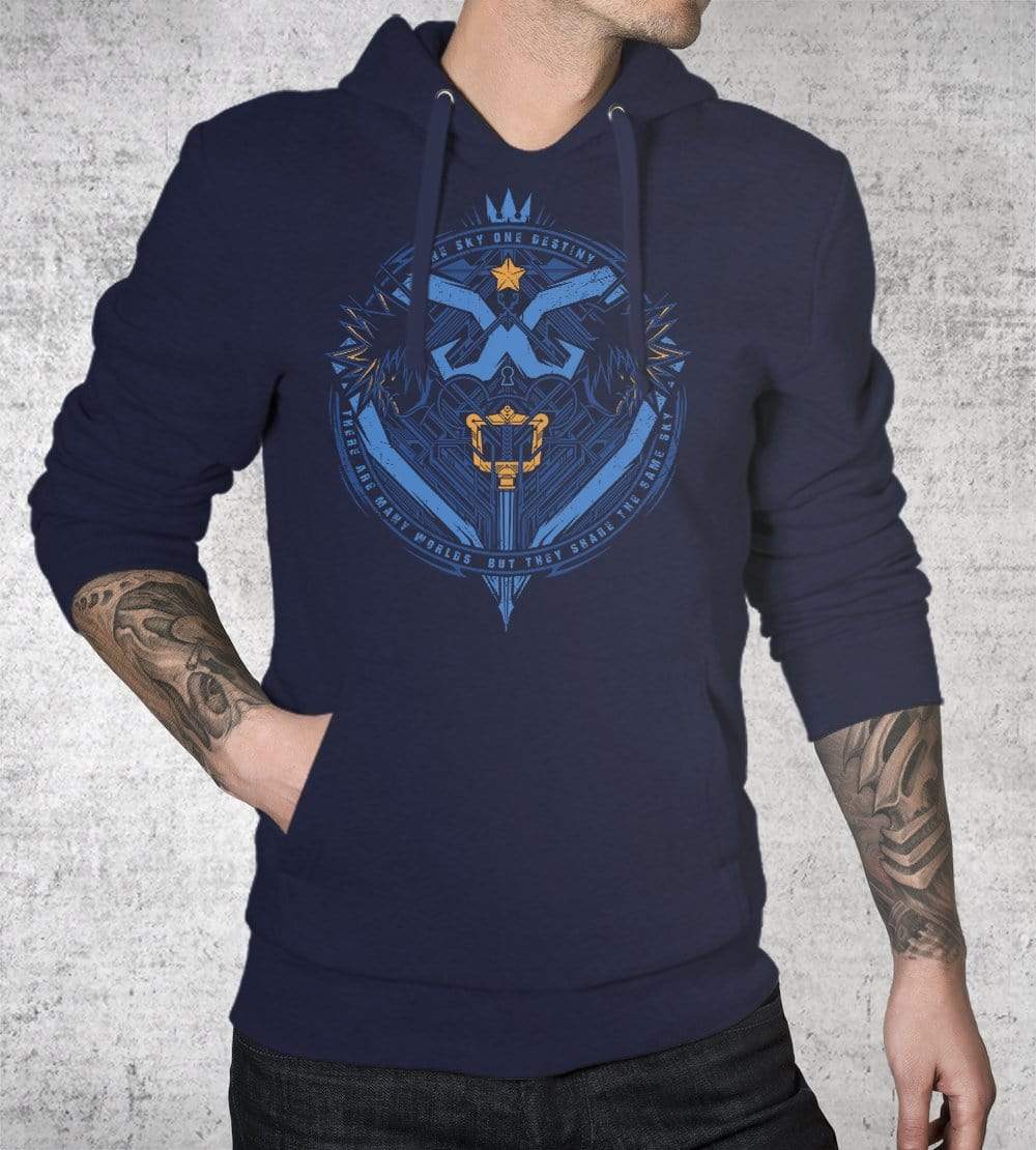 One Sky One Destiny Hoodies by StudioM6 - Pixel Empire