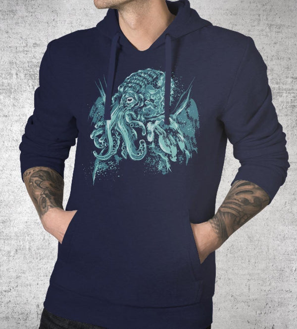 A God Beyond the Sea Hoodies by Dr. Monekers - Pixel Empire