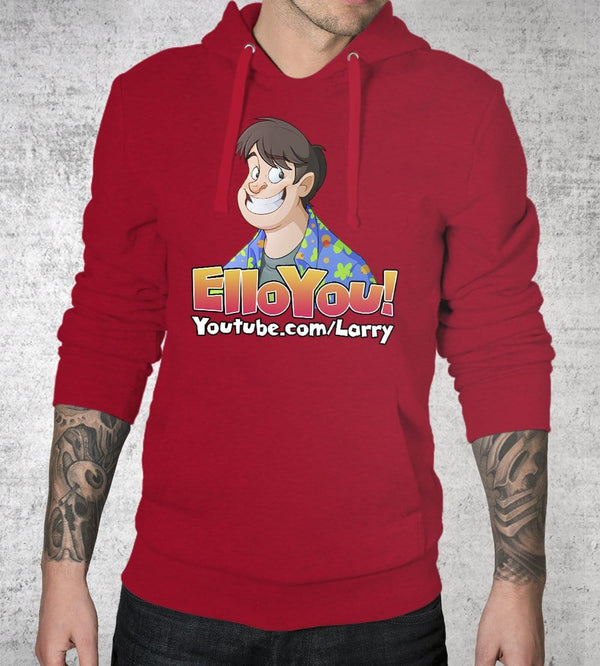 Ello You! Hoodies by Larry Bundy Jr - Pixel Empire