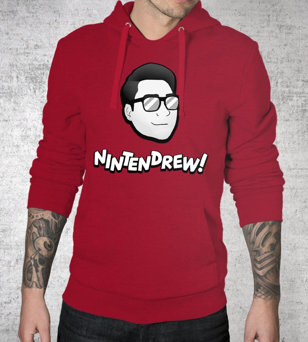 Nintendrew Logo Hoodies by Nintendrew - Pixel Empire