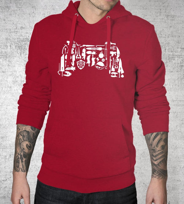 Choose Your Weapon Hoodies by Dylan West - Pixel Empire