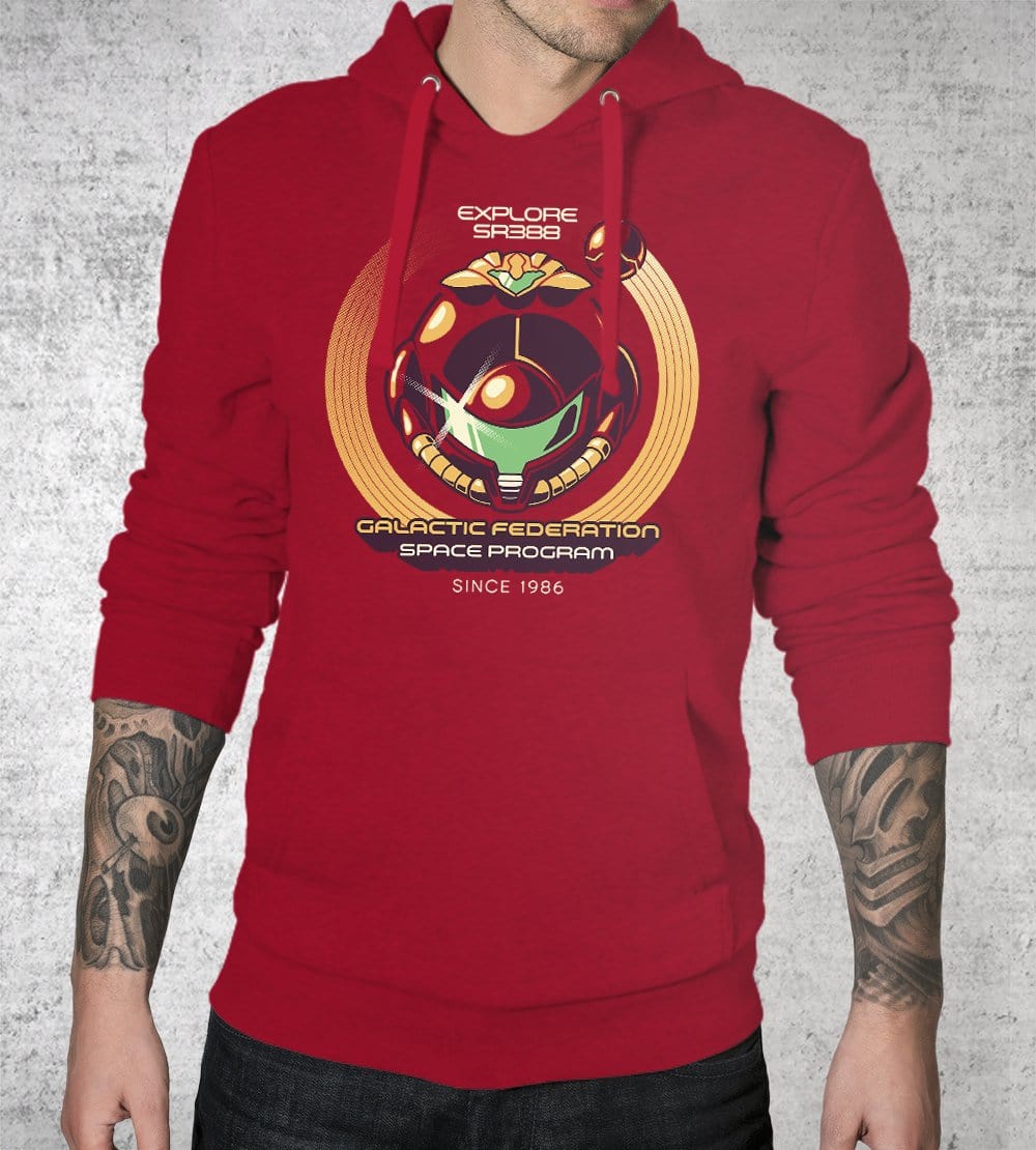 Galactic Federation Hoodies by Ilustrata - Pixel Empire