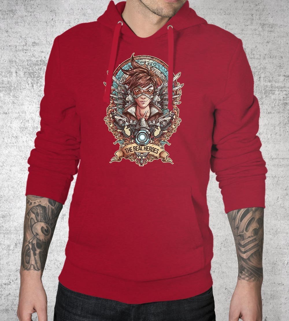 The Real Heroes Hoodies by Juan Manuel Orozco - Pixel Empire