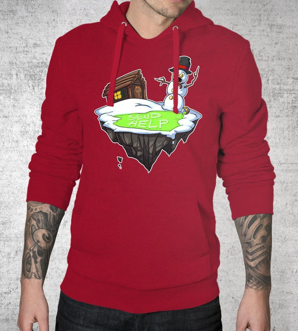 Snowman Needs Help Hoodies by Tear of Grace - Pixel Empire