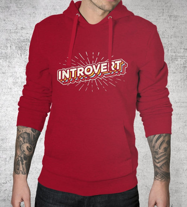 Introvert Hoodies by Ronan Lynam - Pixel Empire