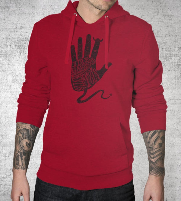 Idle Hands Hoodies by Dianne Delahunty - Pixel Empire