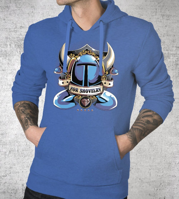 For Shovelry Hoodies by Typhoonic - Pixel Empire