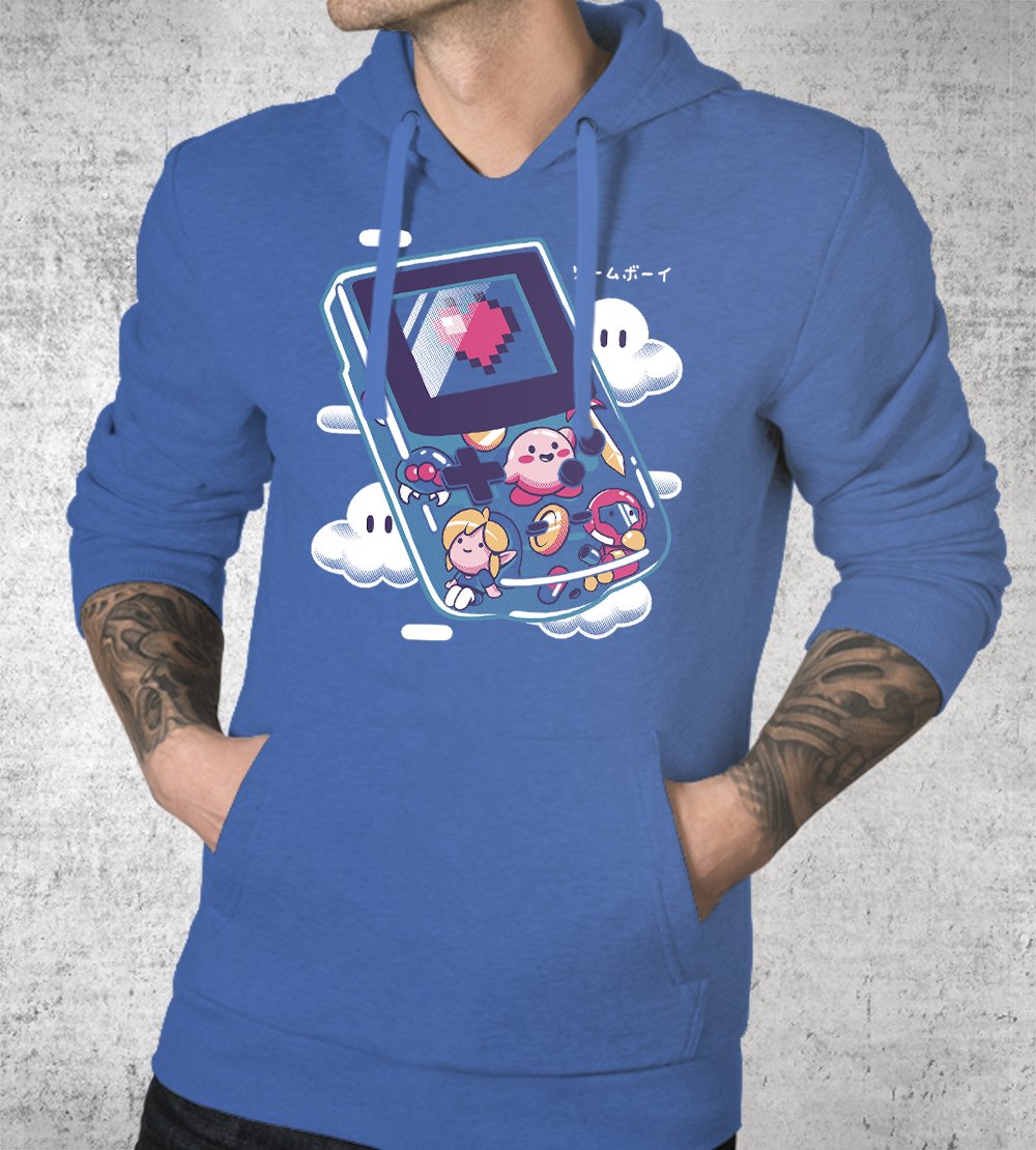 Gameboy Folks Hoodies by Ilustrata - Pixel Empire