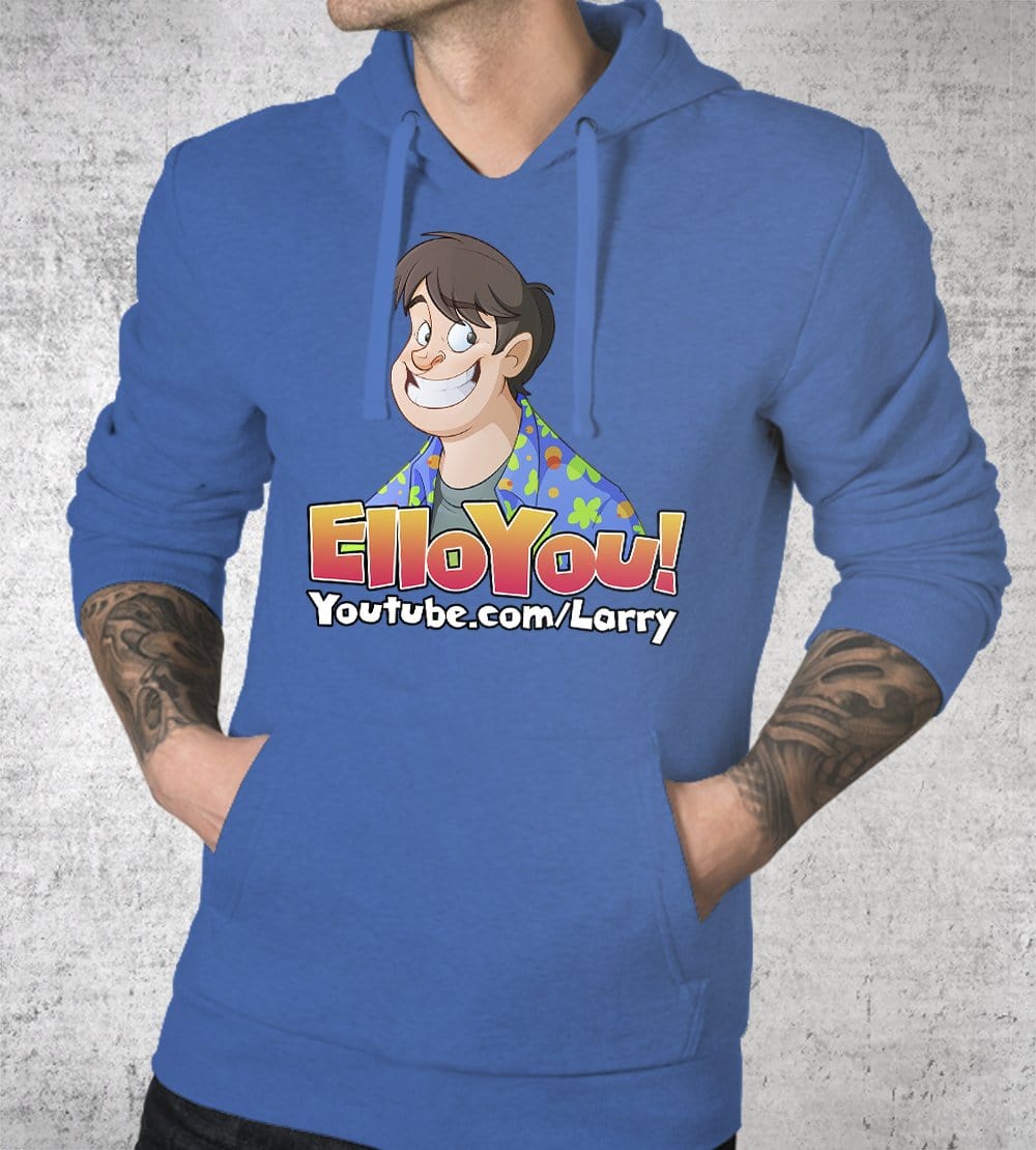 Ello You! Hoodies by Larry Bundy Jr - Pixel Empire