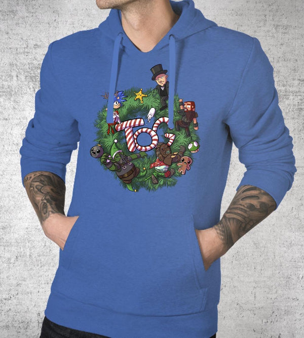 Christmas Wreathe Hoodies by Tear of Grace - Pixel Empire